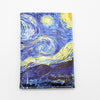 Exquisite Art Style Passport Protective Cover Van Gogh Starry Sky Women Leather Passport Holder Men Travel ID Passport Wallet