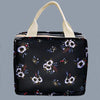 Functional Pattern Cooler Lunch Box Portable Insulated Canvas Lunch Bag Thermal Food Picnic Lunch Bags For Women Kids