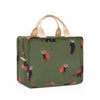 Functional Pattern Cooler Lunch Box Portable Insulated Canvas Lunch Bag Thermal Food Picnic Lunch Bags For Women Kids