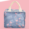 Functional Pattern Cooler Lunch Box Portable Insulated Canvas Lunch Bag Thermal Food Picnic Lunch Bags For Women Kids