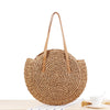 2020 Summer Round Straw Bags for Women Rattan Bag Handmade Woven Beach CrossBody Bag Female Message Handbag Totes